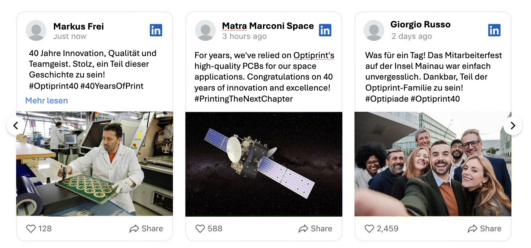 LinkedIn Feed